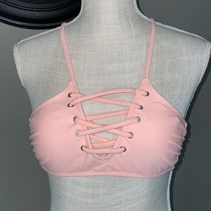 Xhilaration bikini top. Size S lovely peach color